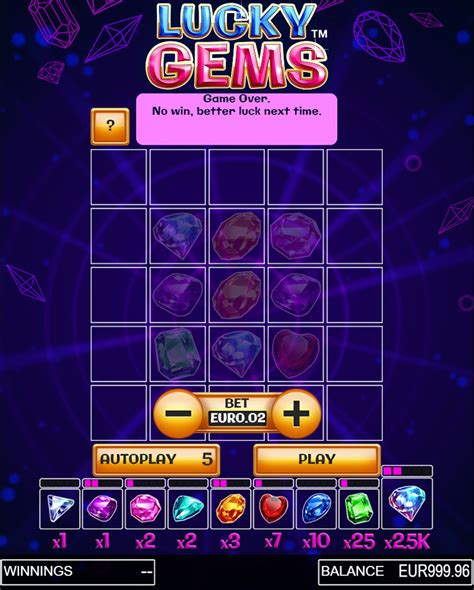 Lucky Gems Deluxe Parimatch