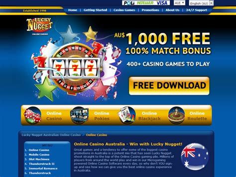 Lucky Nugget Casino Movel Australia
