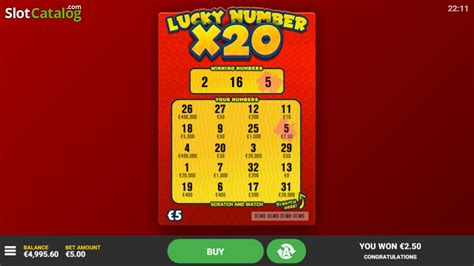 Lucky Number X20 Parimatch