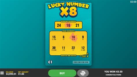 Lucky Number X8 Sportingbet