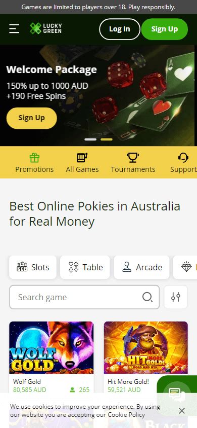 Luckygreen Casino Mobile