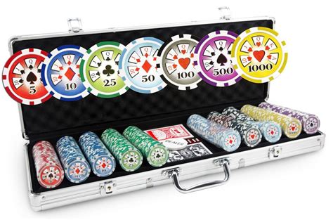 Mallette Poker 500 Jetons De Barro