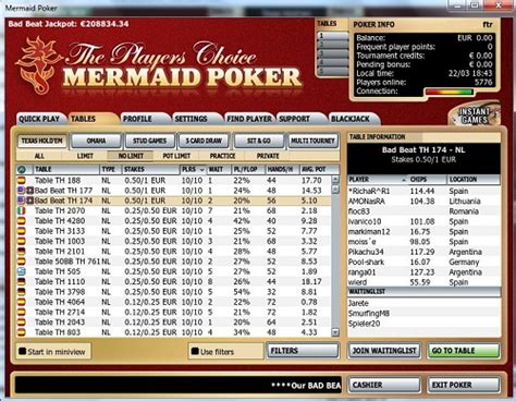 Mermaid Poker Alemao