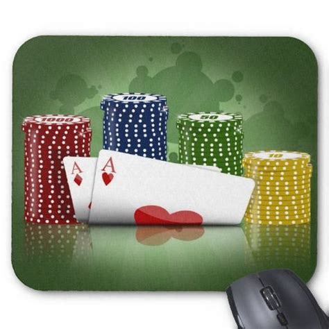Mesa De Poker Mouse Pad
