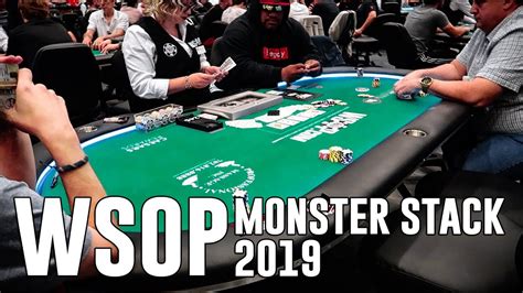 Monster Stack Torneio De Poker