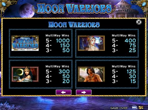 Moon Warriors Slot - Play Online