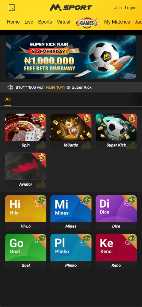 Msport Casino Download