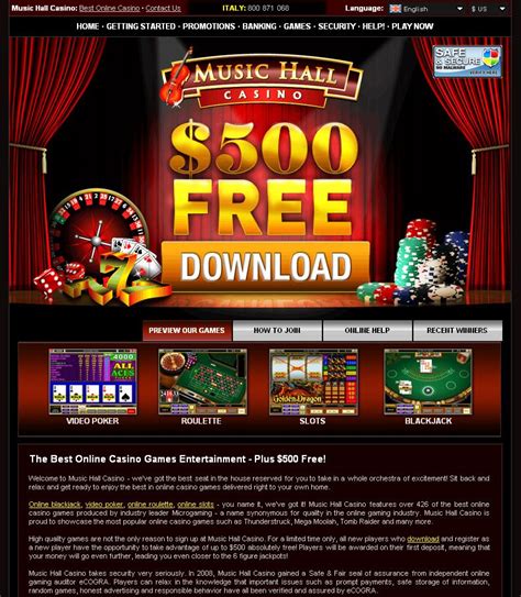 Music Hall Casino App