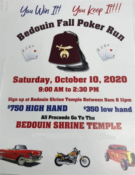 Muskogee Shriners Poker Run