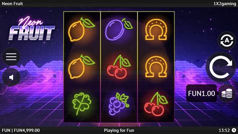 Neon Fruits Pokerstars