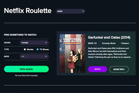 Netflix Roleta Api