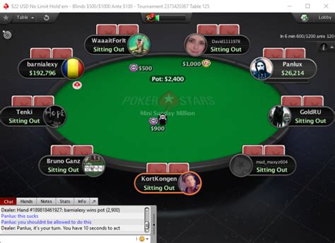 Nu Imi Serie Pokerstars