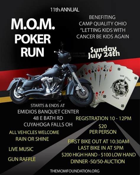 O Autismo Poker Run Ohio