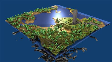O Cassino De Ilha De Mapa De Minecraft