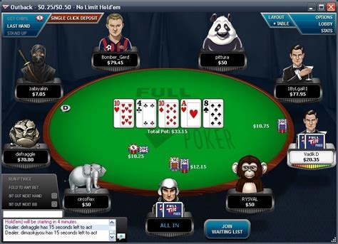 O Full Tilt Poker Mac App