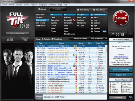 O Full Tilt Poker Republica Checa Freeroll