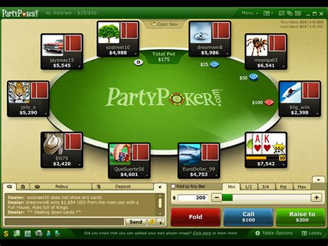 O Party Poker Dl