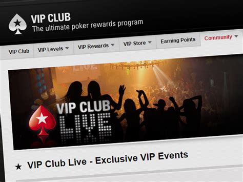 O Pokerstars Vip Club Live