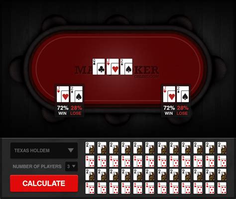 Online Poker Odds Calculator Mac