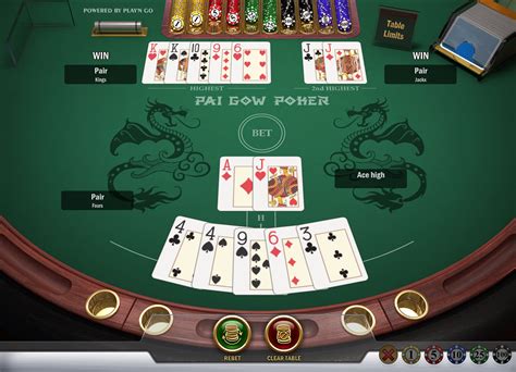 Pai Gow Poker Bonus Online