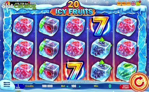 Play 20 Icy Fruits Slot