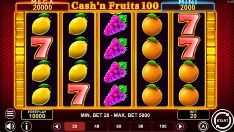 Play Cash N Fruits 100 Hold Win Slot