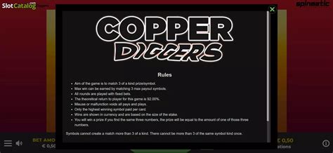 Play Copper Diggers Scratch Slot