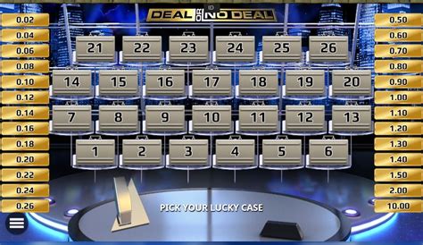 Play Deal Or No Deal Slot