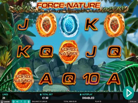 Play Force Of Nature Slot