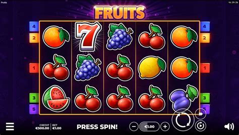 Play Fruits Holle Games Slot