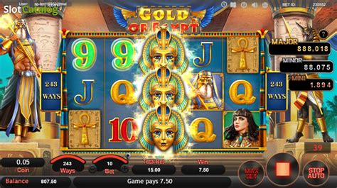 Play Gold Of Egypt Slot