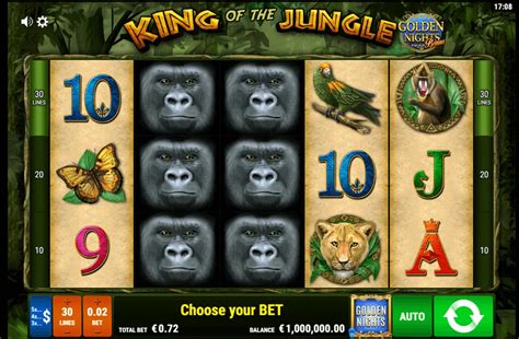 Play King Of The Jungle Golden Nights Bonus Slot