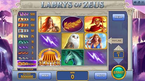 Play Labrys Of Zeus 3x3 Slot
