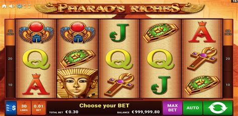 Play Pharao S Riches Slot