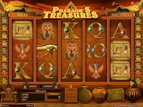 Play Pharaoh S Treasure Slot