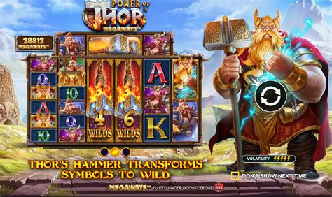 Play Power Of Thor Megaways Slot