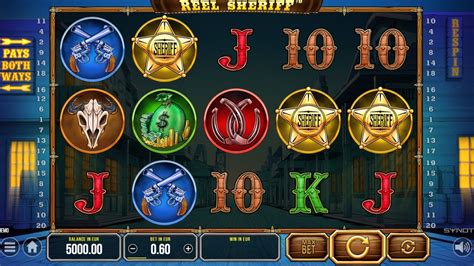 Play Reel Sheriff Slot