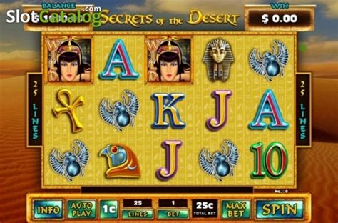 Play Secrets Of The Desert Slot