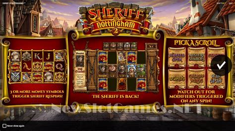 Play Sheriff Of Nottingham Slot