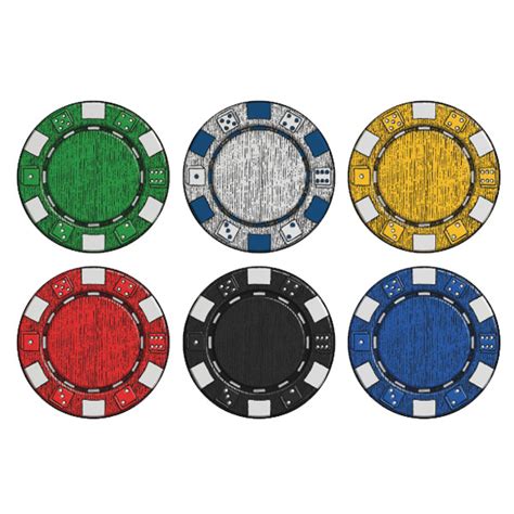 Poker Adesivos Chip