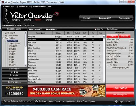 Poker Online Victor Chandler