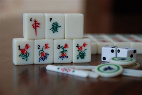 Poker Pecas Do Mahjong