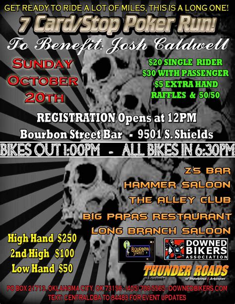 Poker Run Oklahoma City Ok