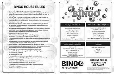 Potawatomi Casino Bingo Emprego