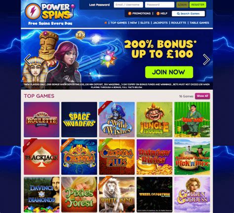 Power Spins Casino Review
