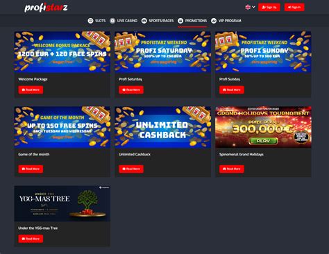 Profistarz Casino Bonus