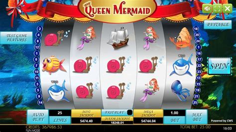 Queen Mermaid Slot - Play Online