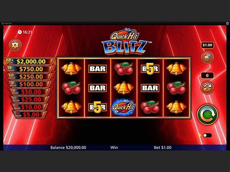 Quick Hit Blitz Red 888 Casino