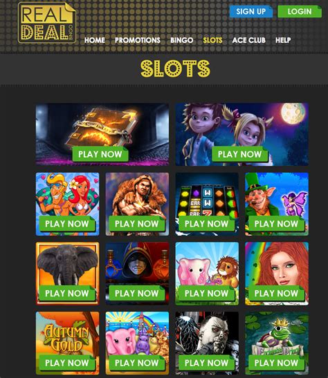 Real Deal Bingo Casino Bonus