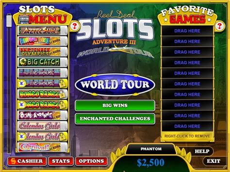 Reel Deal Slots Adventure Iii World Tour Revisao